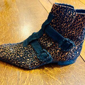 New Fluevog Leopard Print Boots
